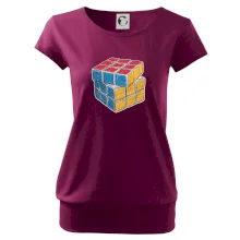 Rubikova kostka kreslená