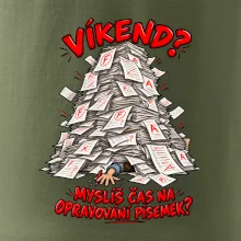 Víkend učitele pod hromadou písemek k opravě