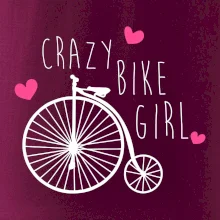 Crazy bike girl