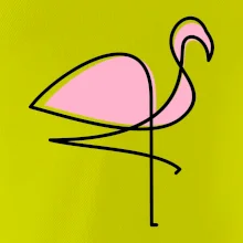 Plameňák na hubené noze