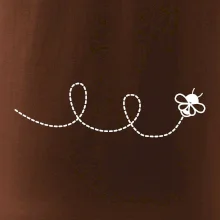 Dráha letu včely - smyčka