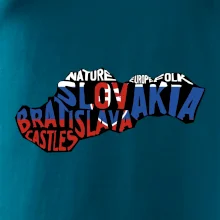 Mapy - názvy měst - Slovensko