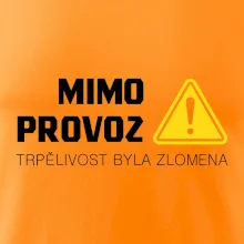 Mimo provoz - trpělivost byla zlomena Mimo provoz - trpělivost byla zlomena