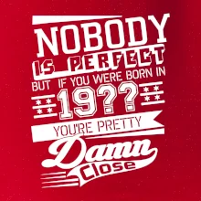 Nobody is perfect - Vlastní ročník