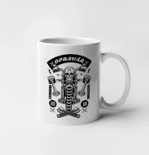 Lebka motorkář opravář