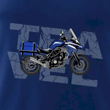 Cestovní enduro modré