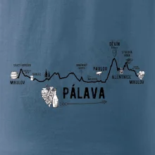 Profil kopců - Kolem Pálavy Profil kopců - Kolem Pálavy