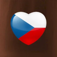 České srdce - vlajka