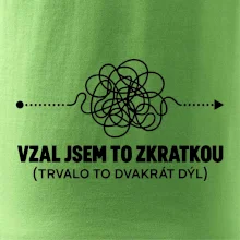 Vzal jsem to zkratkou