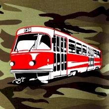 Tramvaj T3R barevná