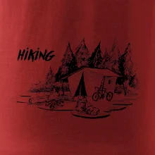 Hiking - obrázek kreslený