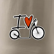 I love koloběžka velké a malé kolo