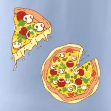 Pizza + Pizza kousek