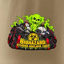 Biohazard otevřená hokejová taška