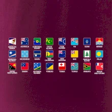 Vlajky států - Oceánie