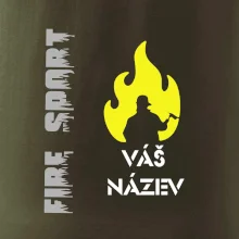 Hasiči - oheň - Váš název - Prso + záda