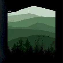 Siluety nejvyšších Českých hor