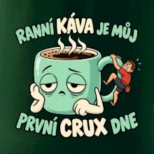 Ranní káva první crux dne