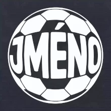 Jméno ve stylu fotbalového míče - Vaše jméno