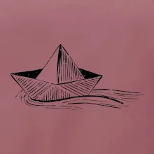 Letní romance - papírová loďka