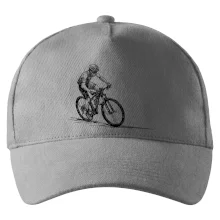 MTB kreslený cyklista MTB kreslený cyklista