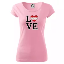 Love Rakouská vlajka