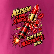 Nejsem o rok starší rtěnka s doutnákem