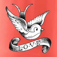 Love holubice - kreslená