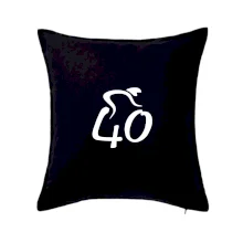 Cyklista slaví čtyřicítku (40)