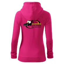 Bagrista v kruhu - vlastní nápis