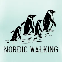 Nordic walking tučňáci - vintage