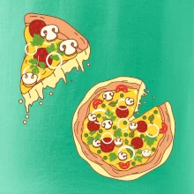 Pizza + Pizza kousek
