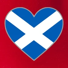 Skotské srdce na prso