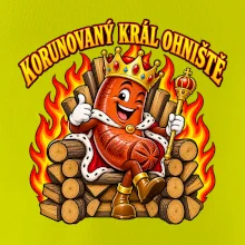 Korunovaný král ohniště