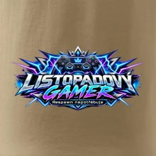Listopadový gamer s neonovým herním ovladačem