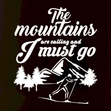 The mountains are calling běžkař