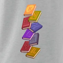 Knihomol letící knihy