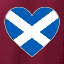 Skotské srdce na prso