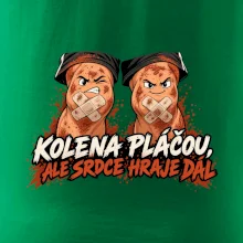 Nohejbal kolena pláčou srdce hraje