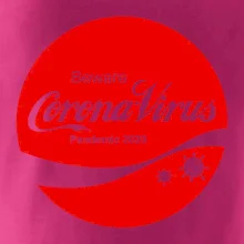 Corona virus pandemic logo