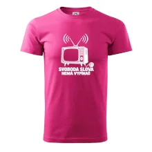 Svoboda slova nemá vypínač retro televize