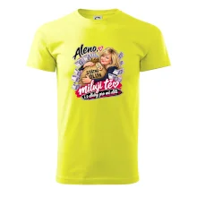 Aleno, miluji tě i s dluhy pro mé děti
