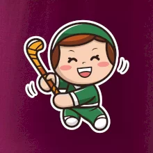 Ikona pozemní hokej holka