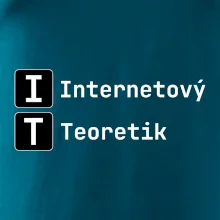 IT Nápis Internetový Teoretik