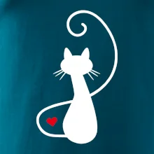 Zamilovaná kočka zpředu