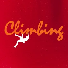 Climbing psací text