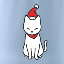 Vánoční kočka sedící