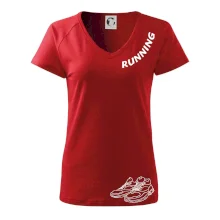 Running nápis šikmo