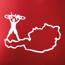 Cyklista - Mapa Rakouska