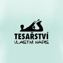 Tesařství - hoblík (vlastní nápis)